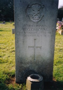 WG Osborne Grave